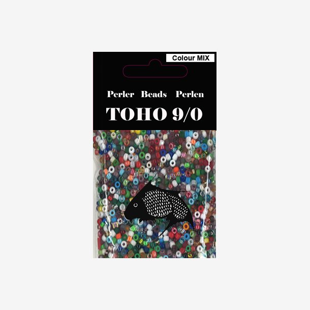 TOHO Perler 9/0 Farve Mix - 40 g