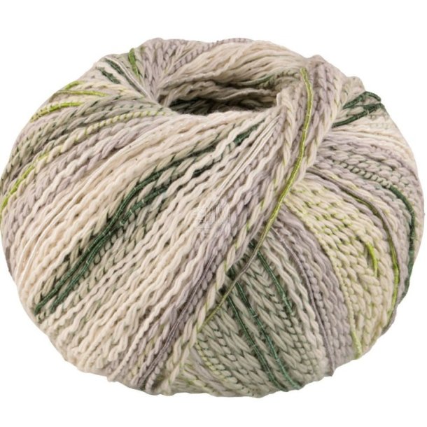Torto fra Lana Grossa - Creme/lys gr/lys grn/mrk grn 1 - 124875