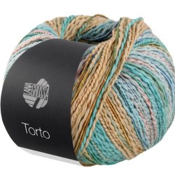 Torto fra Lana Grossa - Gulbeige/mynte/ros/turkis/grn/gyldengul/laks/jeans 3 - 124876