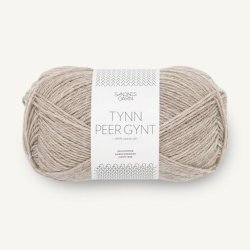 Tynn Peer Gynt - Grbeige Meleret 2650 - 0122770