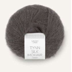 Tynn Silk Mohair - Bristol Black 3800 - 240058