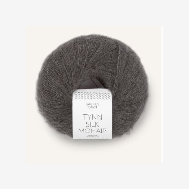 Tynn Silk Mohair - Bristol Black 3800 - 240058