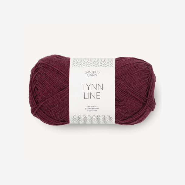 Tynn Line - Burgundy 4372 - 136252 