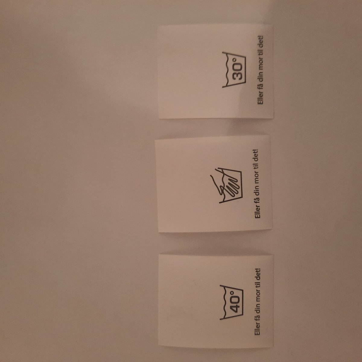Strygemærker | Handmade Label | Gav'strikken