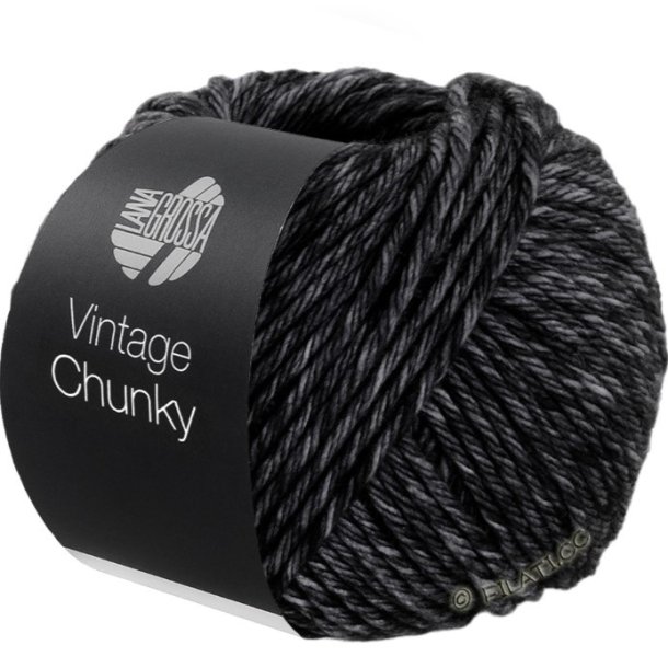 Vintage Chunky - Antracit/sort 14 - 208413