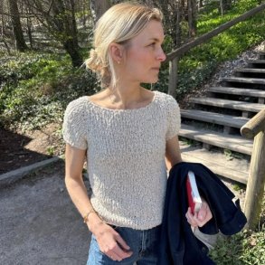 Wave Tee - Opskrift fra PetiteKnit 