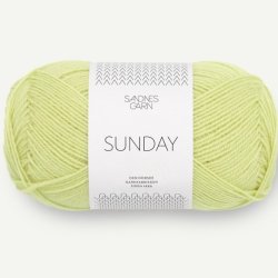 Sunday fra Sandnes Garn - Lime punch 9523 - 125670
