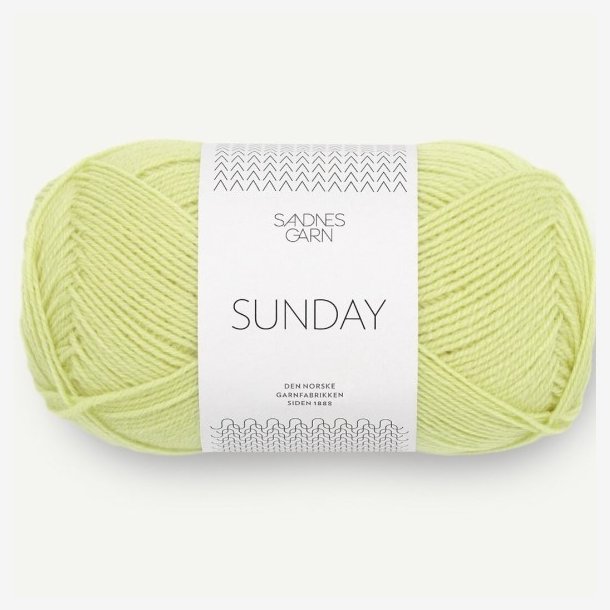 Sunday fra Sandnes Garn - Lime punch 9523 - 125670