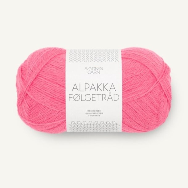 Alpakka Flgetrd - Bubblegum pink 4315 - 119546