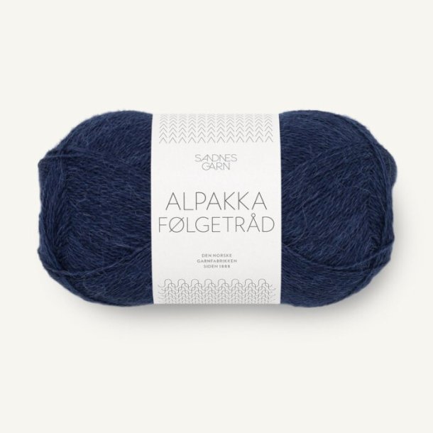 Alpakka Flgetrd - Marinebl 5882 - 130134