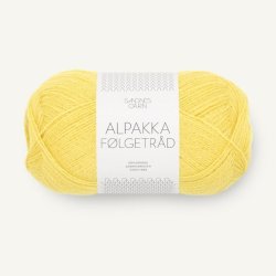 Alpakka Flgetrd - Lemon 9004 - 119548
