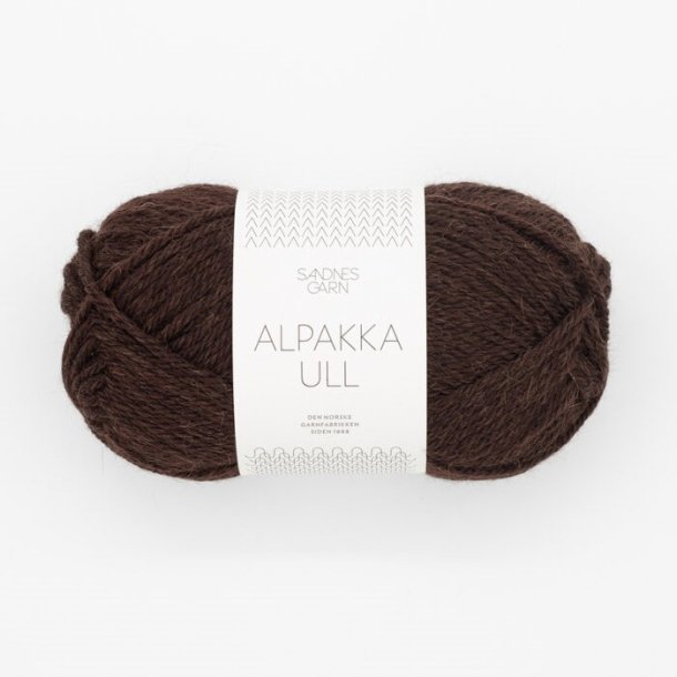 Alpakka Ull - Kaffe 3581 - 130645