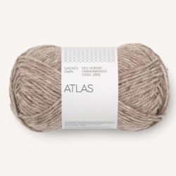 Atlas PetiteKnit - Gr�beige Meleret 2650 - 135086