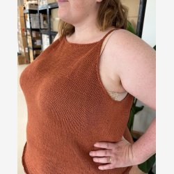 Audrey Top - Dame - Opskrift fra PetiteKnit 