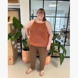 Audrey Top - Dame - Opskrift fra PetiteKnit 