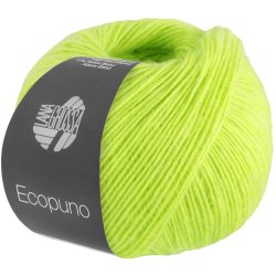 Ecopuno fra Lana Grossa  Lime grn- 96 - 434170