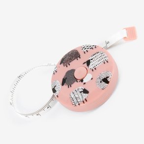 Mlebnd Pink med fr 150 cm