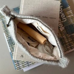 For til case 17 cm Natur - PetiteKnit 