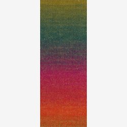 Gomitolo Versione - orange/lilla/turkis/gr�n 464 - 53377