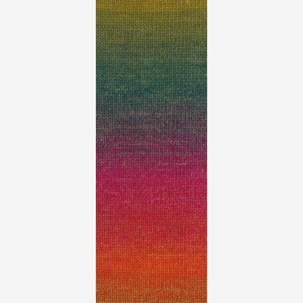 Gomitolo Versione - orange/lilla/turkis/gr�n 464 - 53377