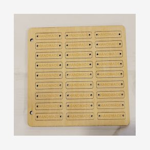 Hangtag - Handmade i tr 