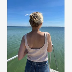 June Top - Opskrift fra PetiteKnit 