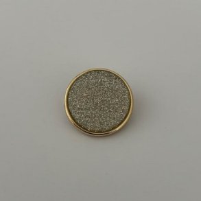 Knap m. glimmer 18 mm 