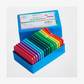 KnitPro Rainbow Knit Blockers 2 St�rrelser - 20 stk