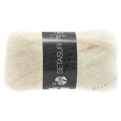 Setasuri fra Lana Grossa - Creme 002 - 7825003