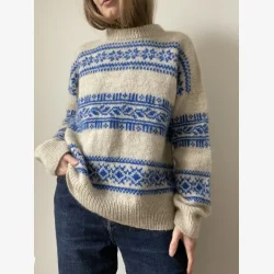 Porcelain Sweater af leKnit