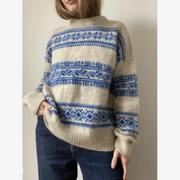 Porcelain Sweater af leKnit