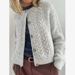 Siri Cardigan af leKnit
