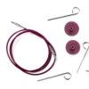 40 cm,KNIT PRO - Lilla wire
