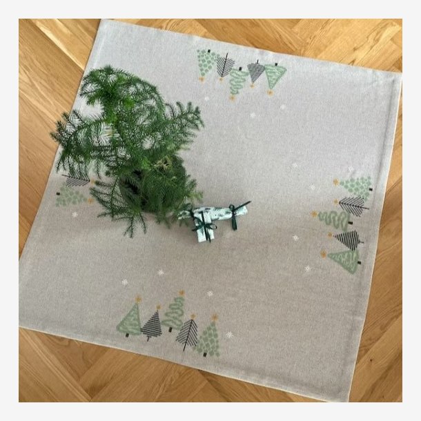 Lille juletrstppe - Pomp Stitch 