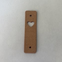 Imiteret lderstrop med hjerte 