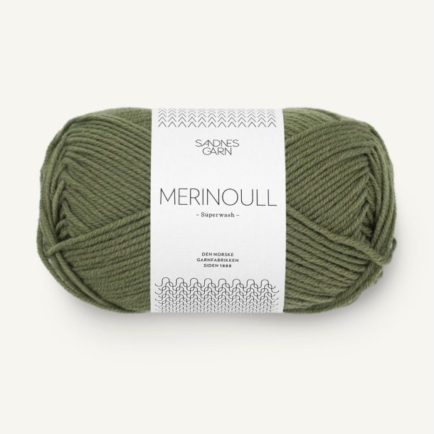 Merinoull - Olivengr�n 9062 - 136649