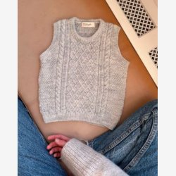 Moby Slipover mini - Opskrift fra PetiteKnit 