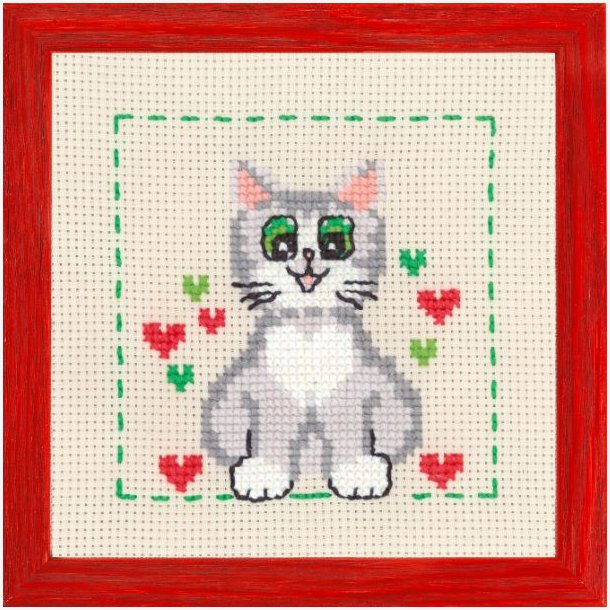 My first kit - 19 x 19 cm  Kat