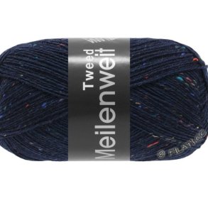 Meilenweit TWEED Str�mpegarn 100 g - Natbl� 112 - 28857