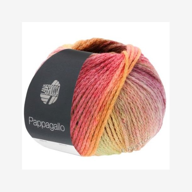 Pappagallo - Bordeaux/grn/pink/gr/brombr/mrk oliven 007 - 2270