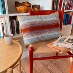 Technicolor Pillow - Opskrift fra Petiteknit 