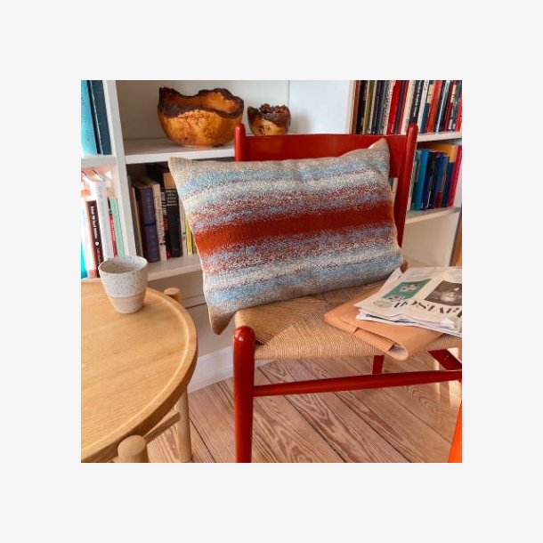 Technicolor Pillow - Opskrift fra Petiteknit 