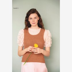 Tema 62 Veste - Hfte fra Sandnes Garn