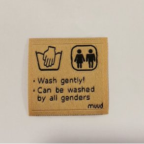 Symrker - Wash gently! Can be washed by all genders 
