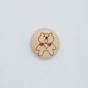 Trknap m. 2 hul bamse/hund