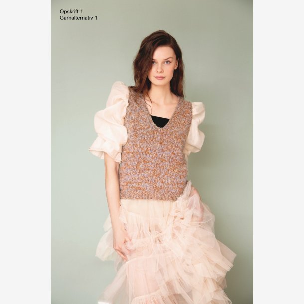 Tema 62 Veste - Hfte fra Sandnes Garn