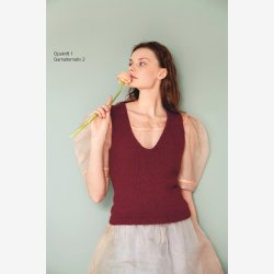 Tema 62 Veste - Hfte fra Sandnes Garn