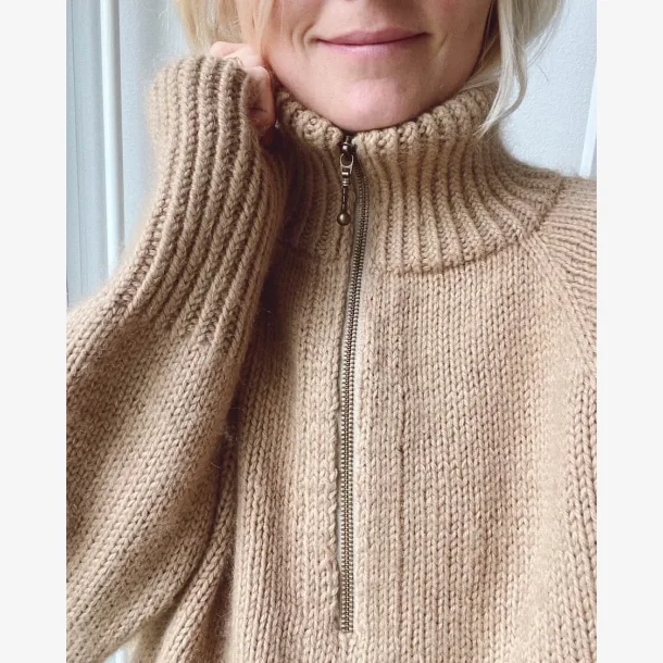 Zipper Sweater ved samtidigt k&oslash;b af garn